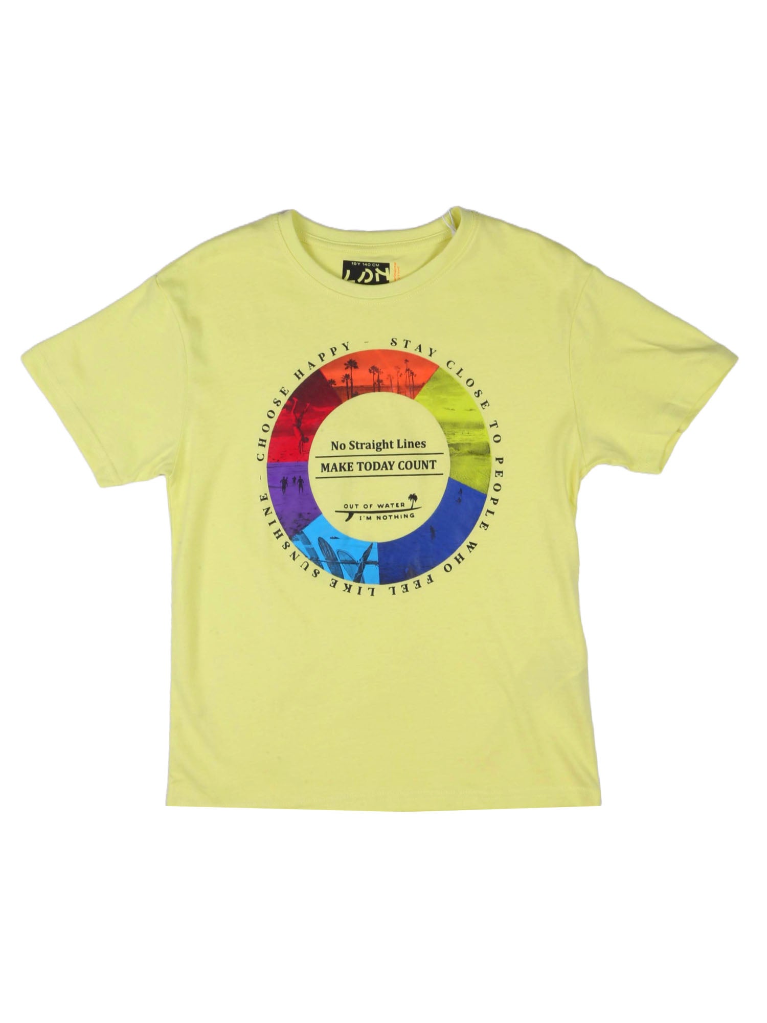 T-shirt Giallo Losan