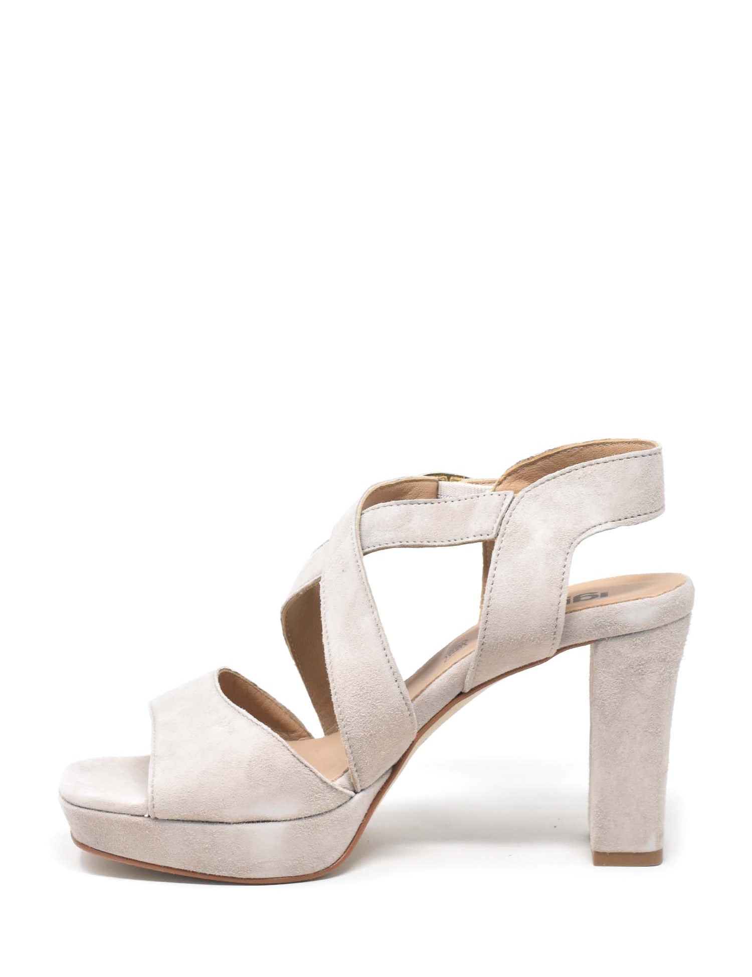 Sandali tacco Tortora Igi&co