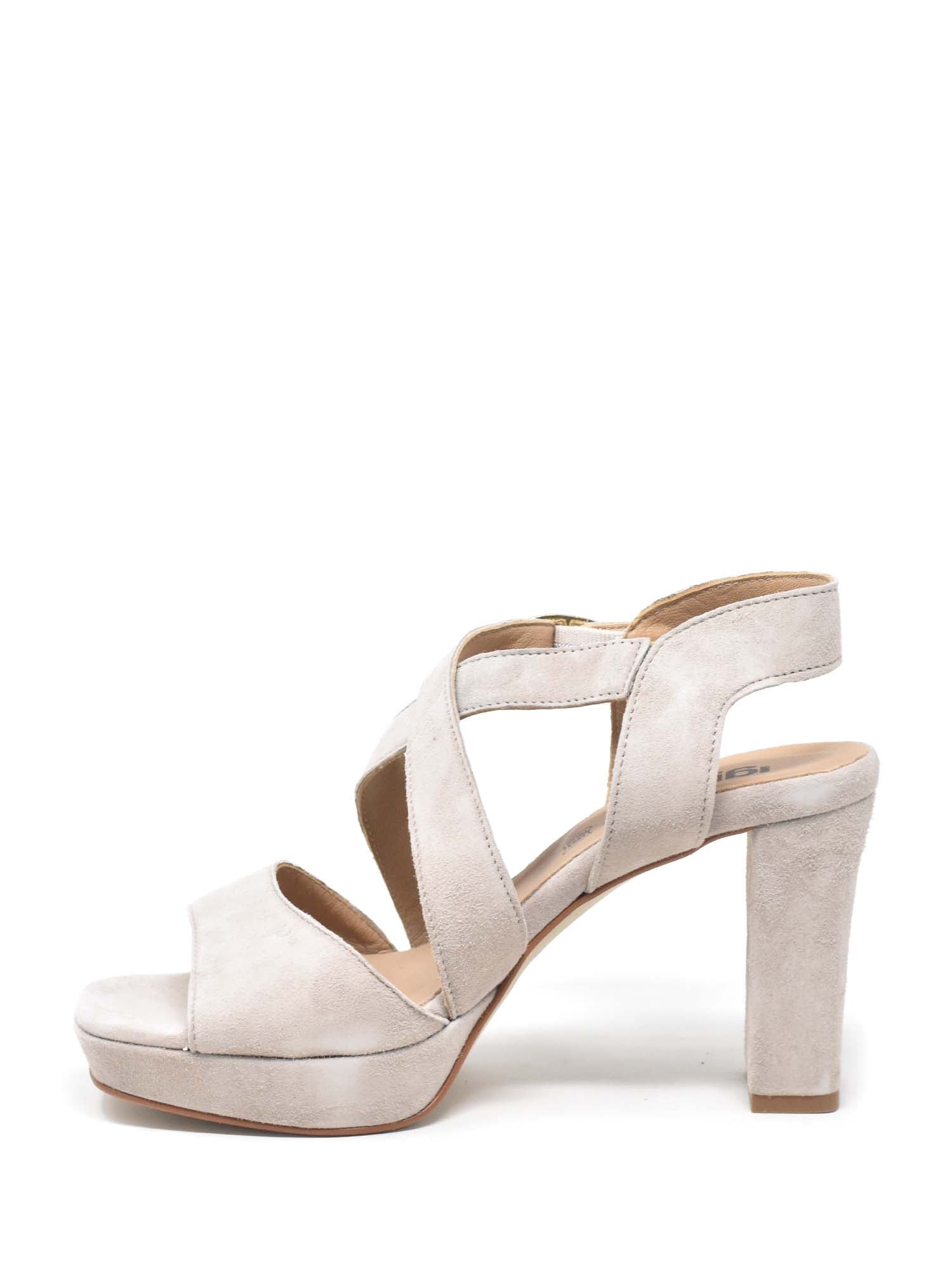 Sandali tacco Tortora Igi&co