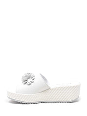 Sandali zeppa Bianco Enval