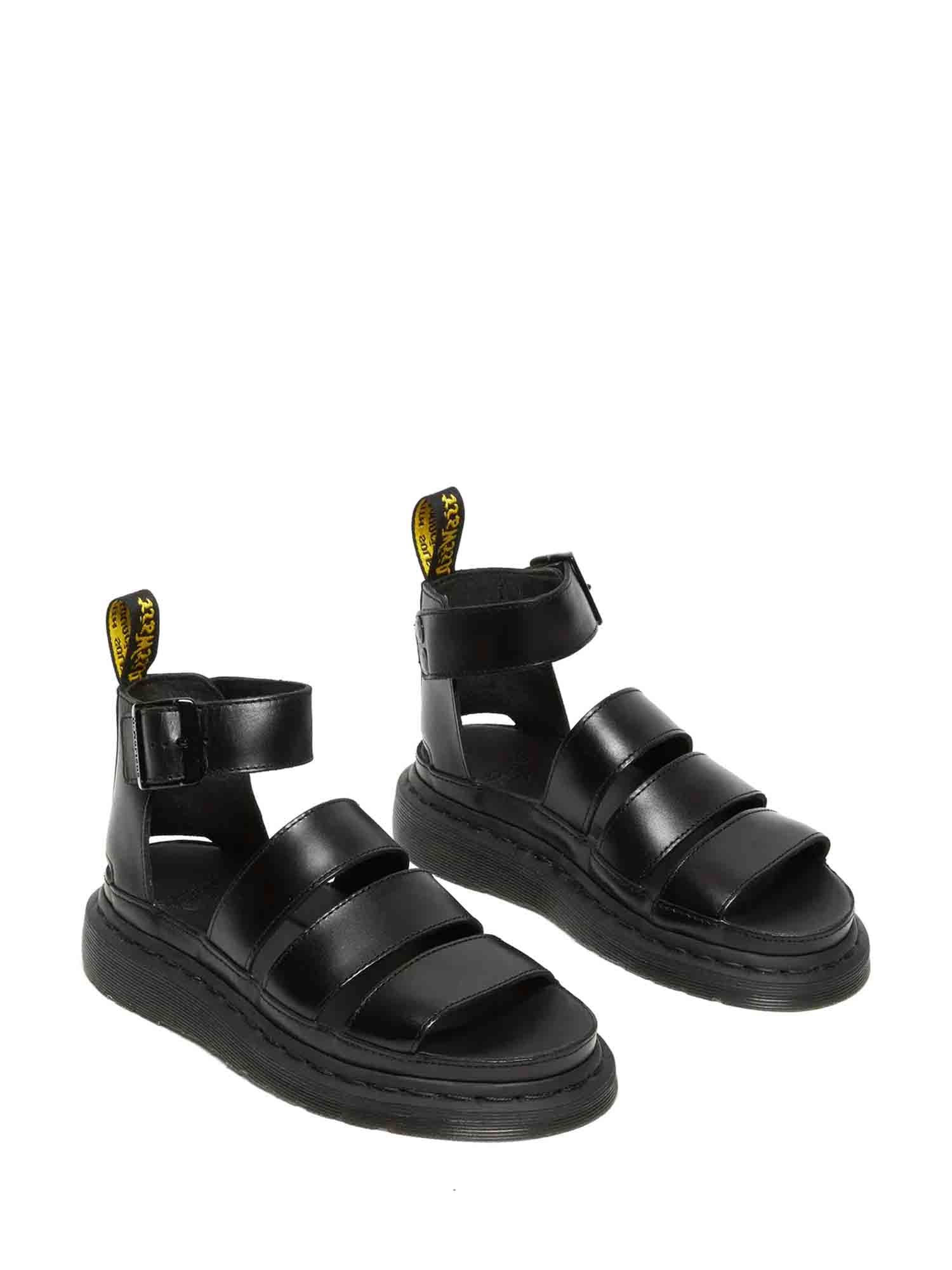 Sandali Nero Dr. Martens