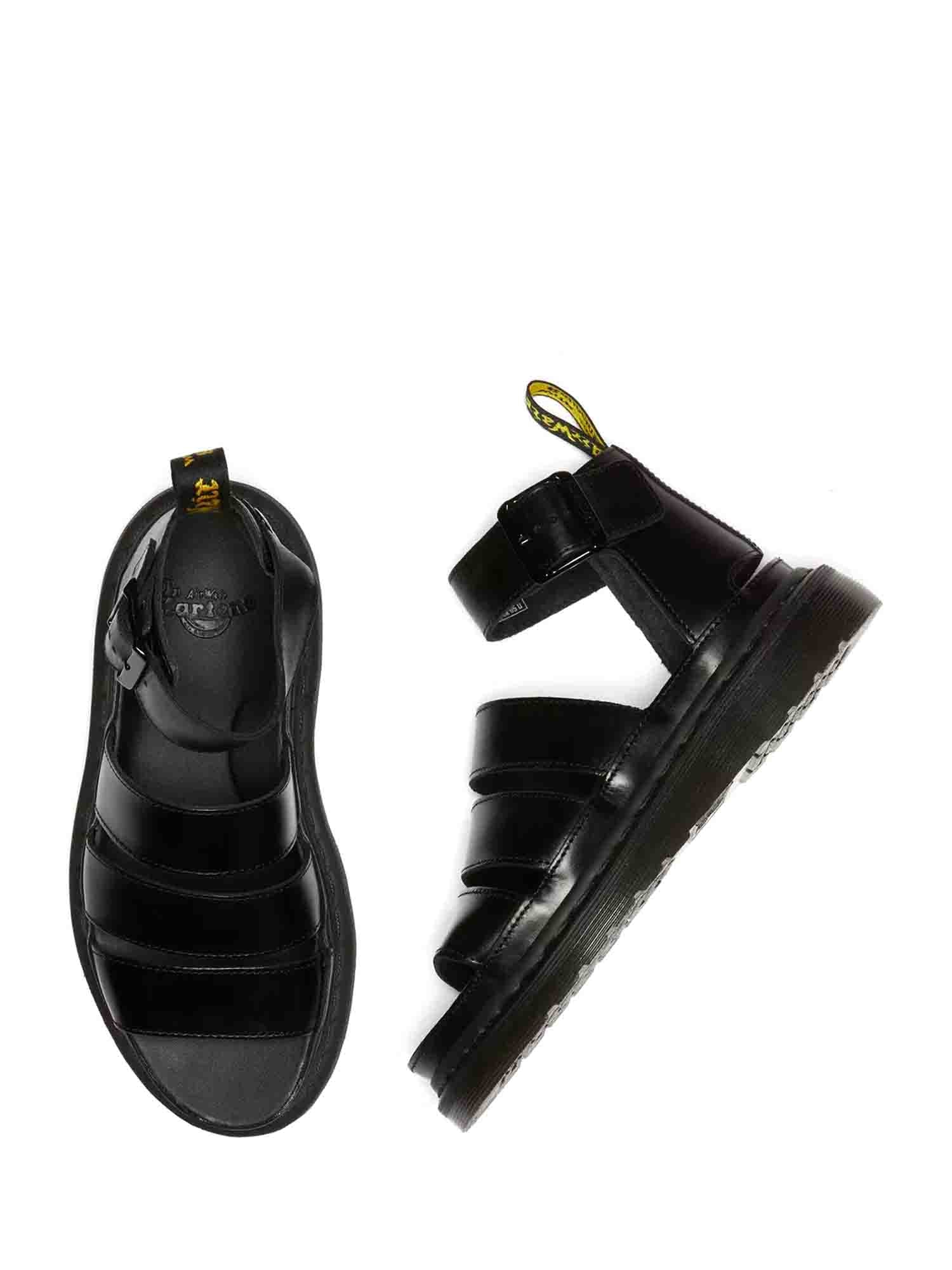 Sandali Nero Dr. Martens