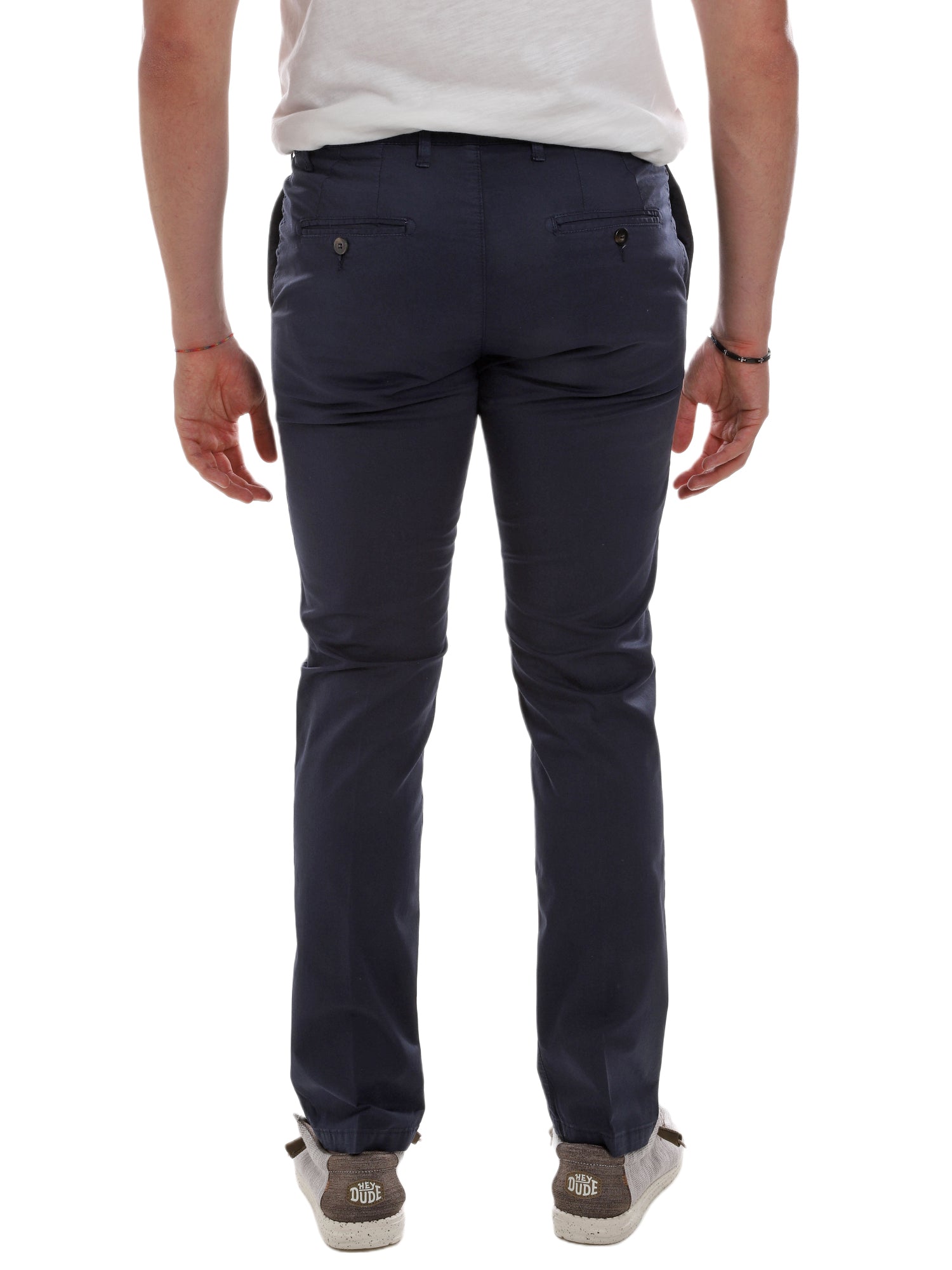 Pantaloni Blu Borgoni Milano