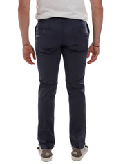 Pantaloni Blu Borgoni Milano