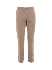 Pantaloni Beige Borgoni Milano