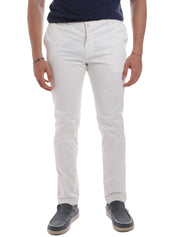 Pantaloni Bianco Borgoni Milano