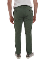 Pantaloni Verde Borgoni Milano