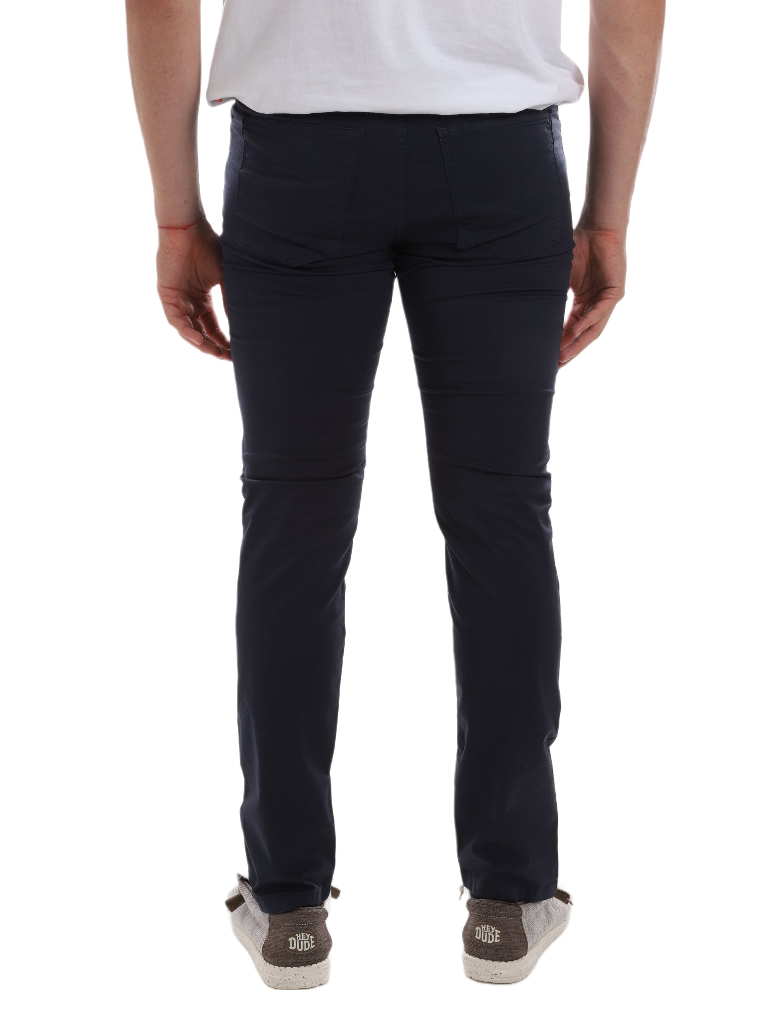 Pantaloni Blu Borgoni Milano