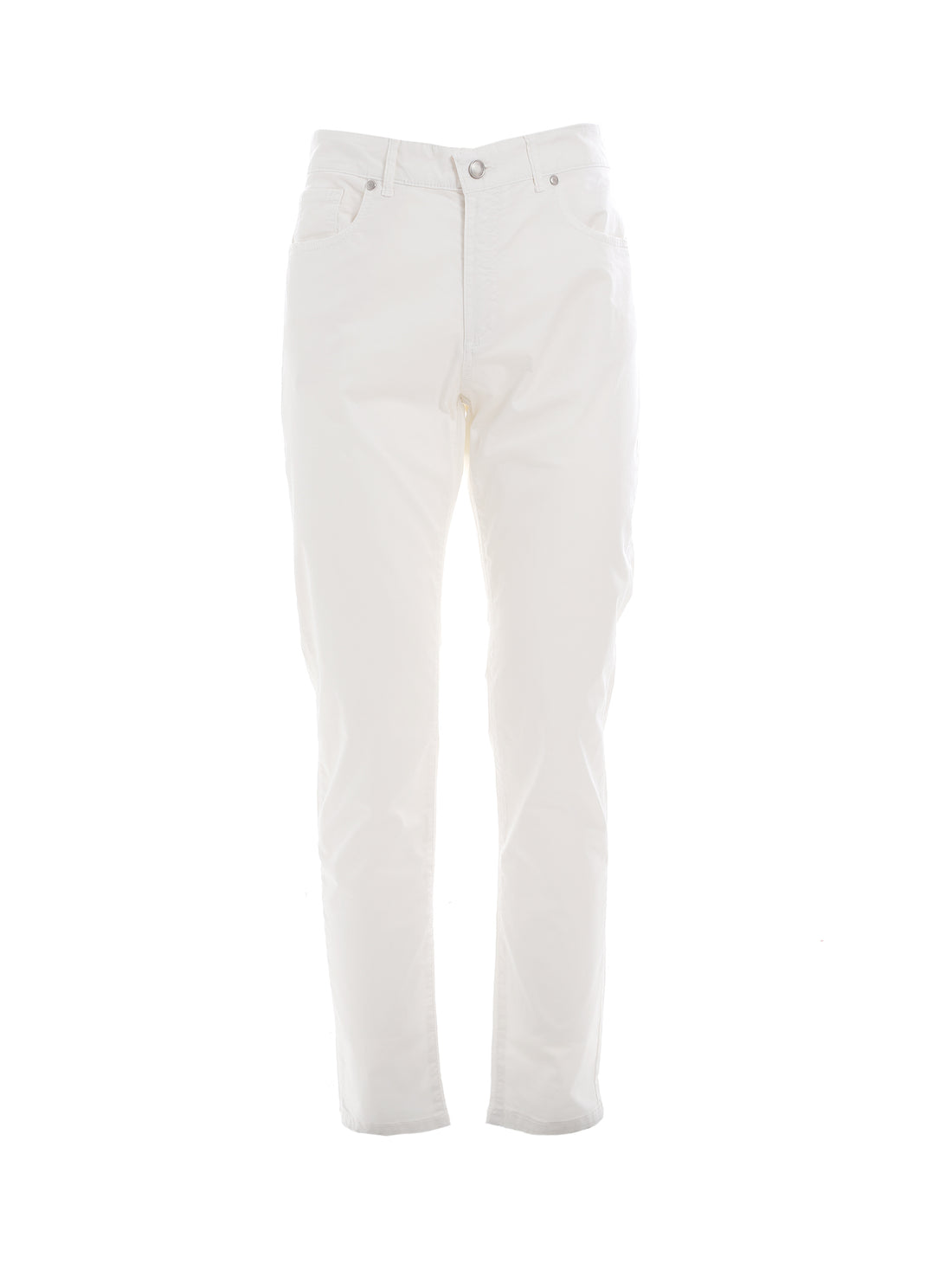 Pantaloni Bianco Borgoni Milano