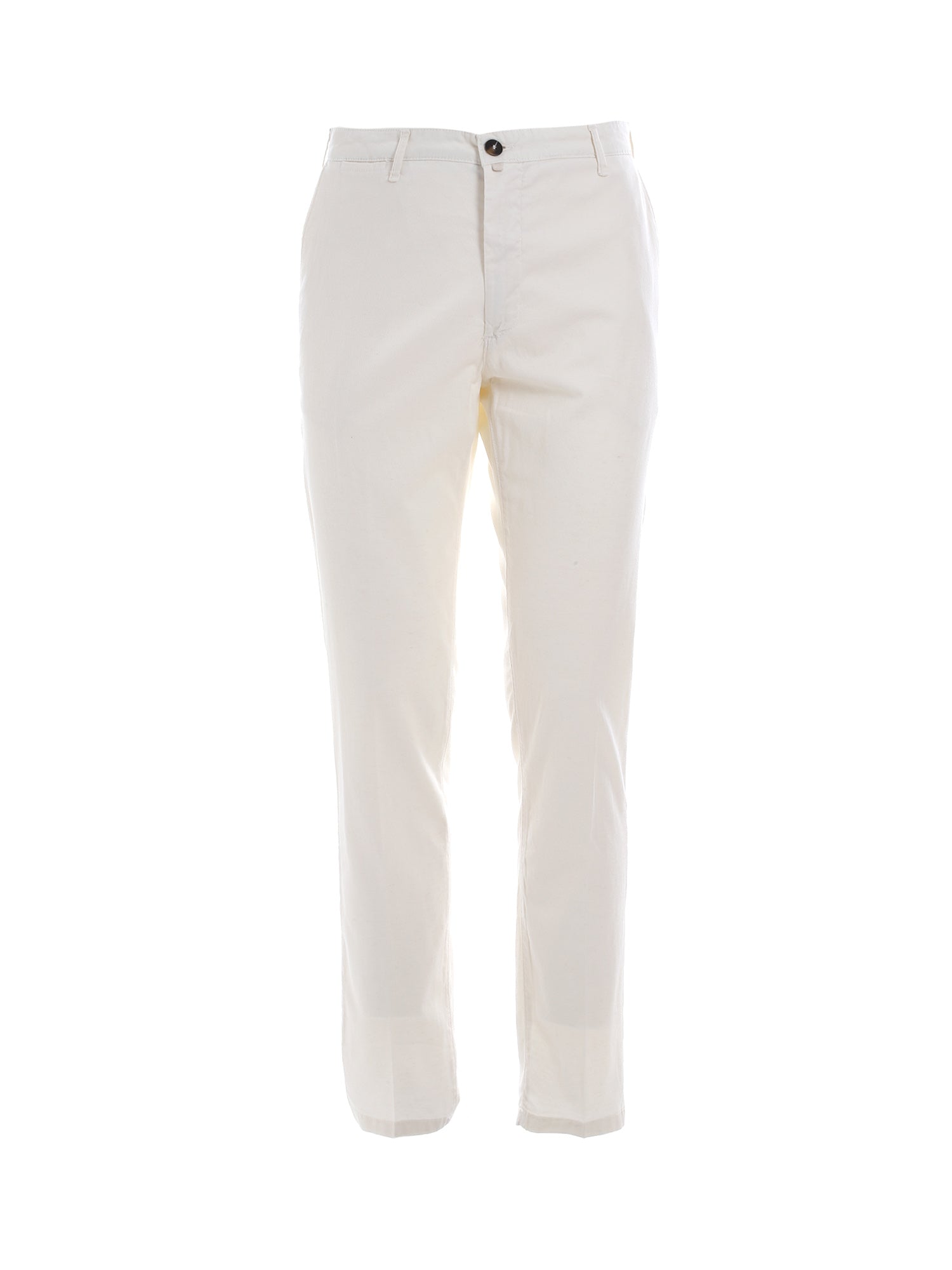 Pantaloni Bianco Borgoni Milano