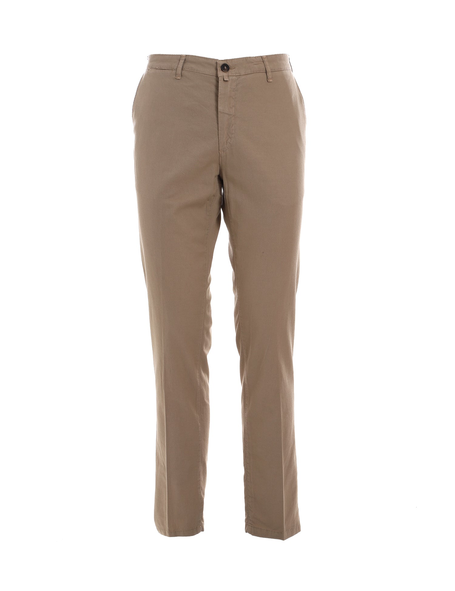 Pantaloni Beige Borgoni Milano
