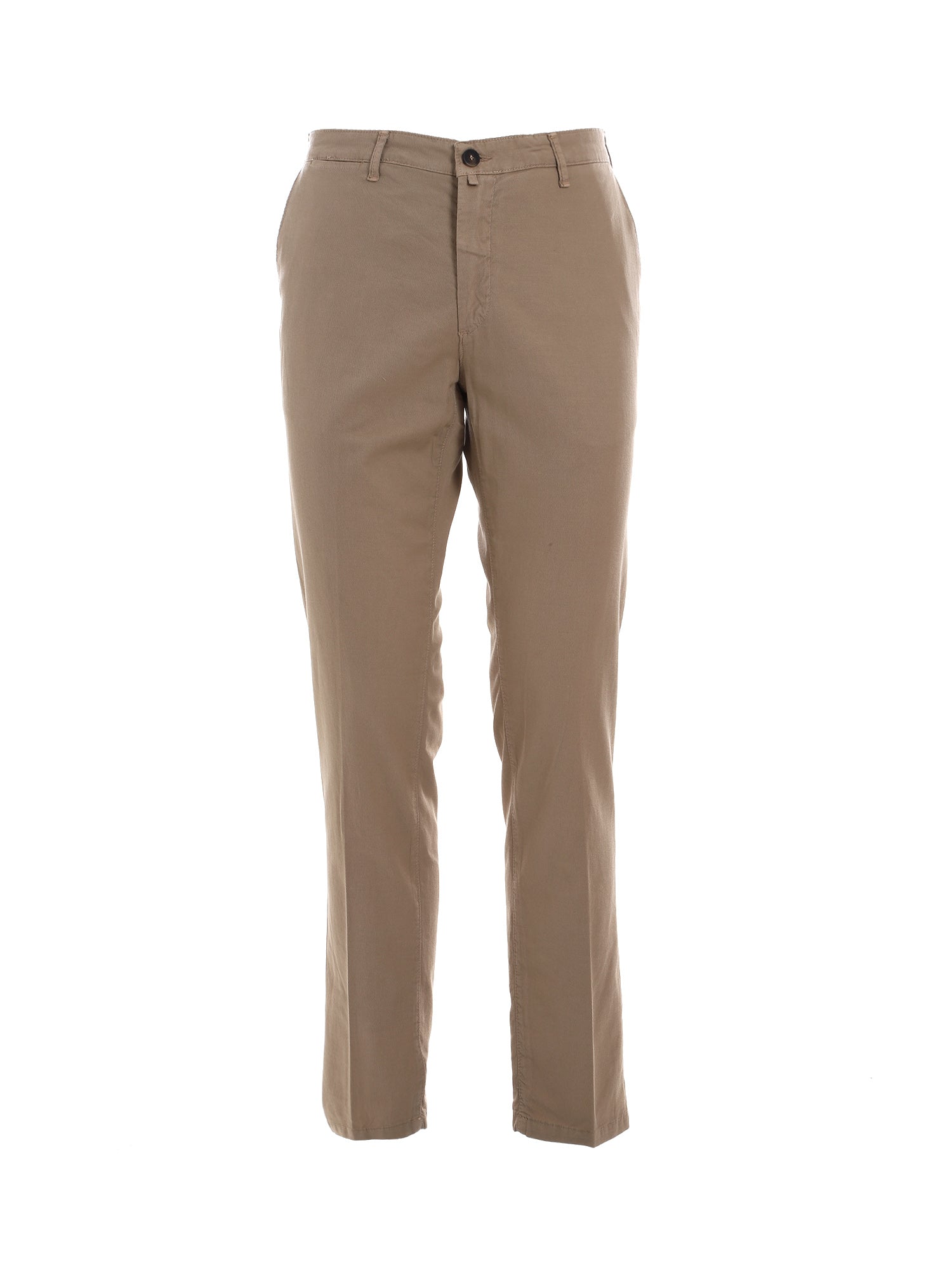 Pantaloni Beige Borgoni Milano