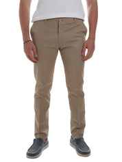 Pantaloni Beige Borgoni Milano