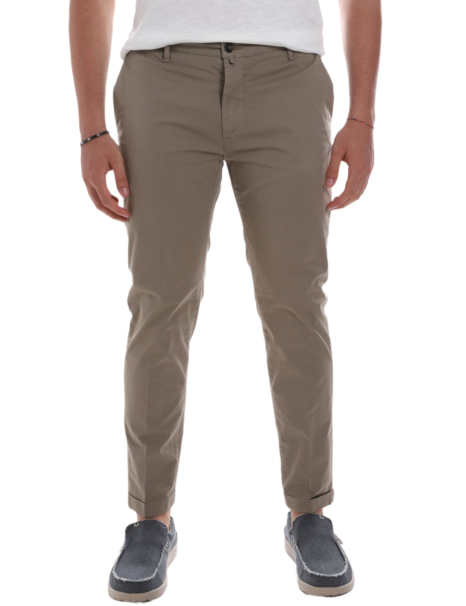 Pantaloni Fango Borgoni Milano