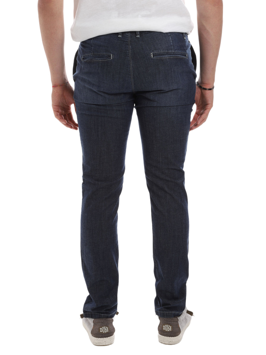 Jeans Blu Scuro Borgoni Milano