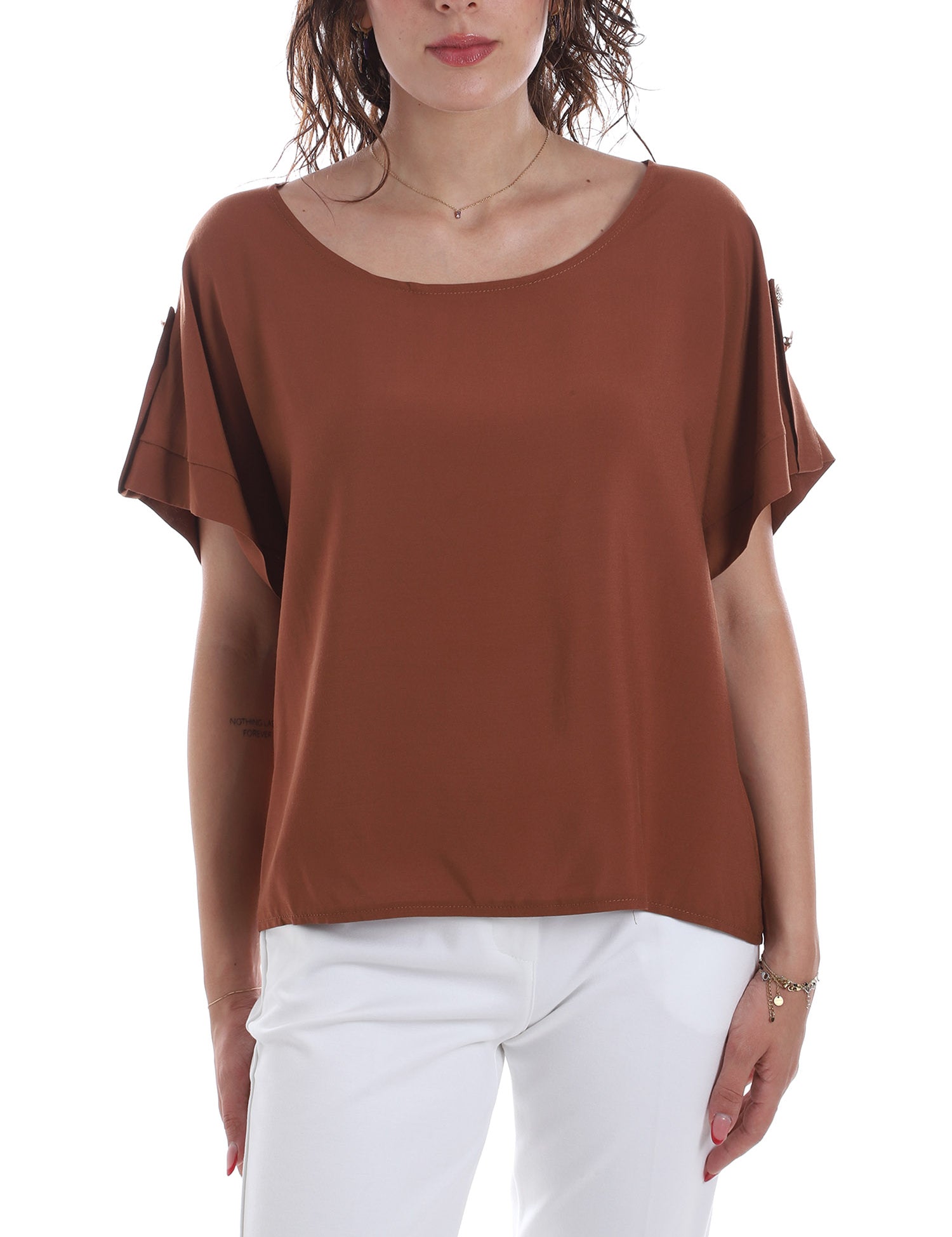 Bluse Marrone Take Two