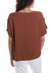 Bluse Marrone Take Two
