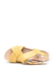 Sandali zeppa Giallo Callaghan