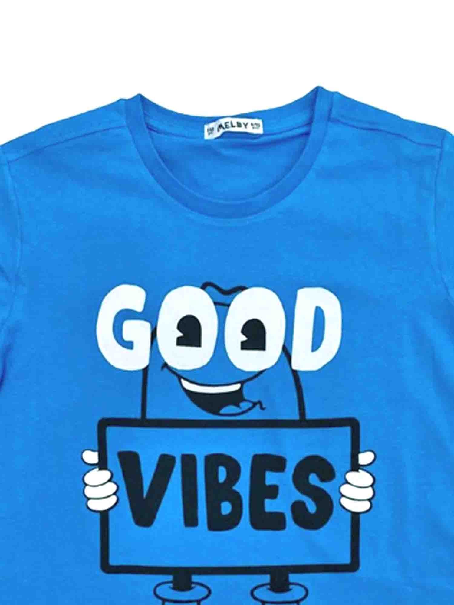 T-shirt Blu Chiaro Melby