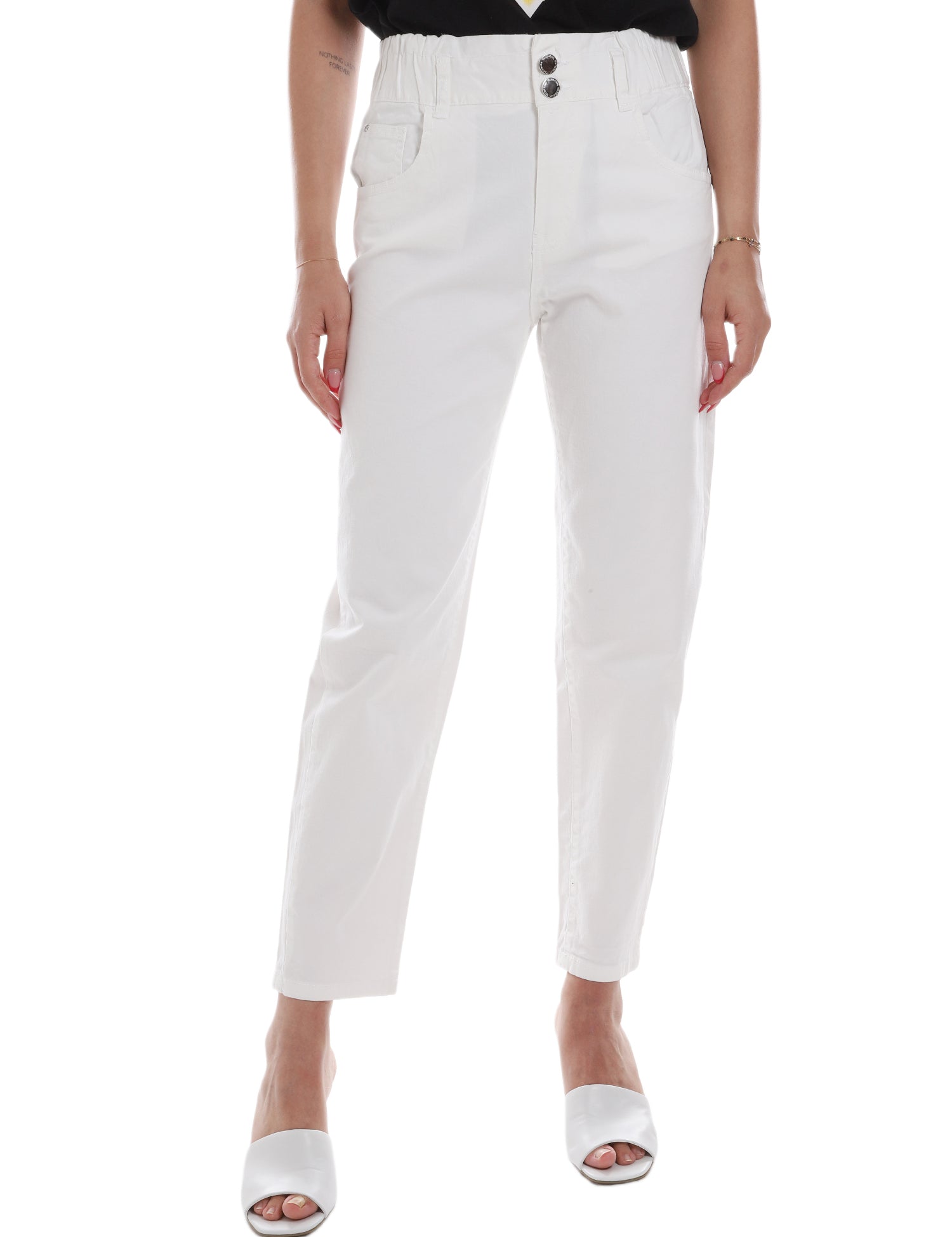 Pantaloni Bianco Yes-zee