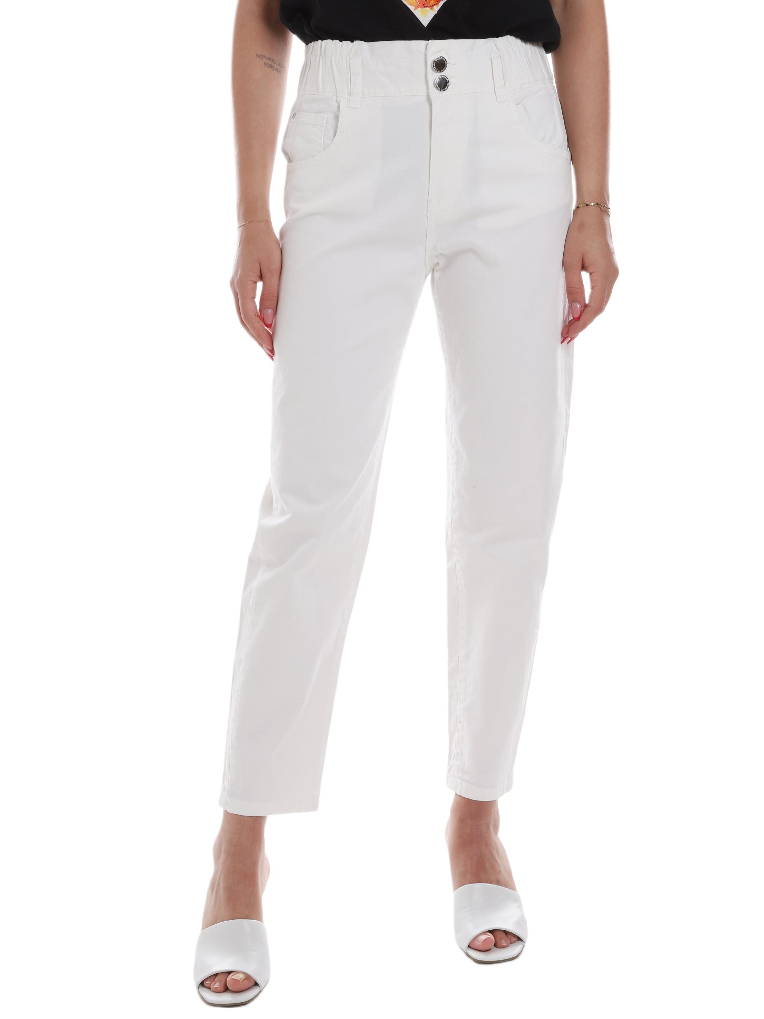 Pantaloni Bianco Yes-zee