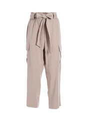 Pantaloni Beige Yes-zee