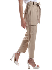 Pantaloni Beige Yes-zee