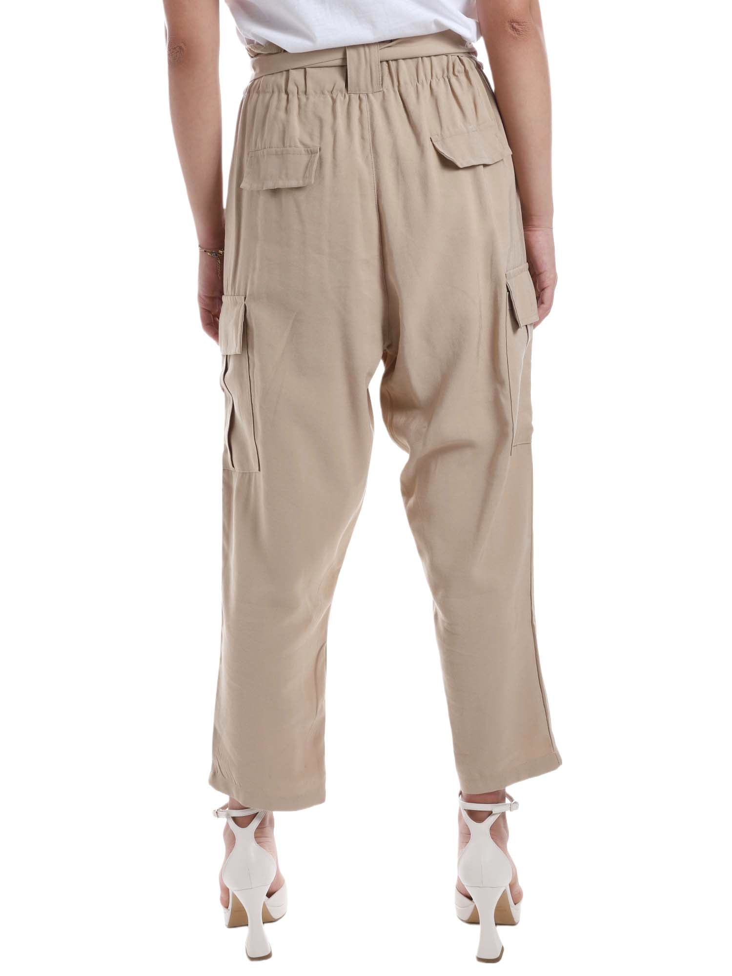 Pantaloni Beige Yes-zee