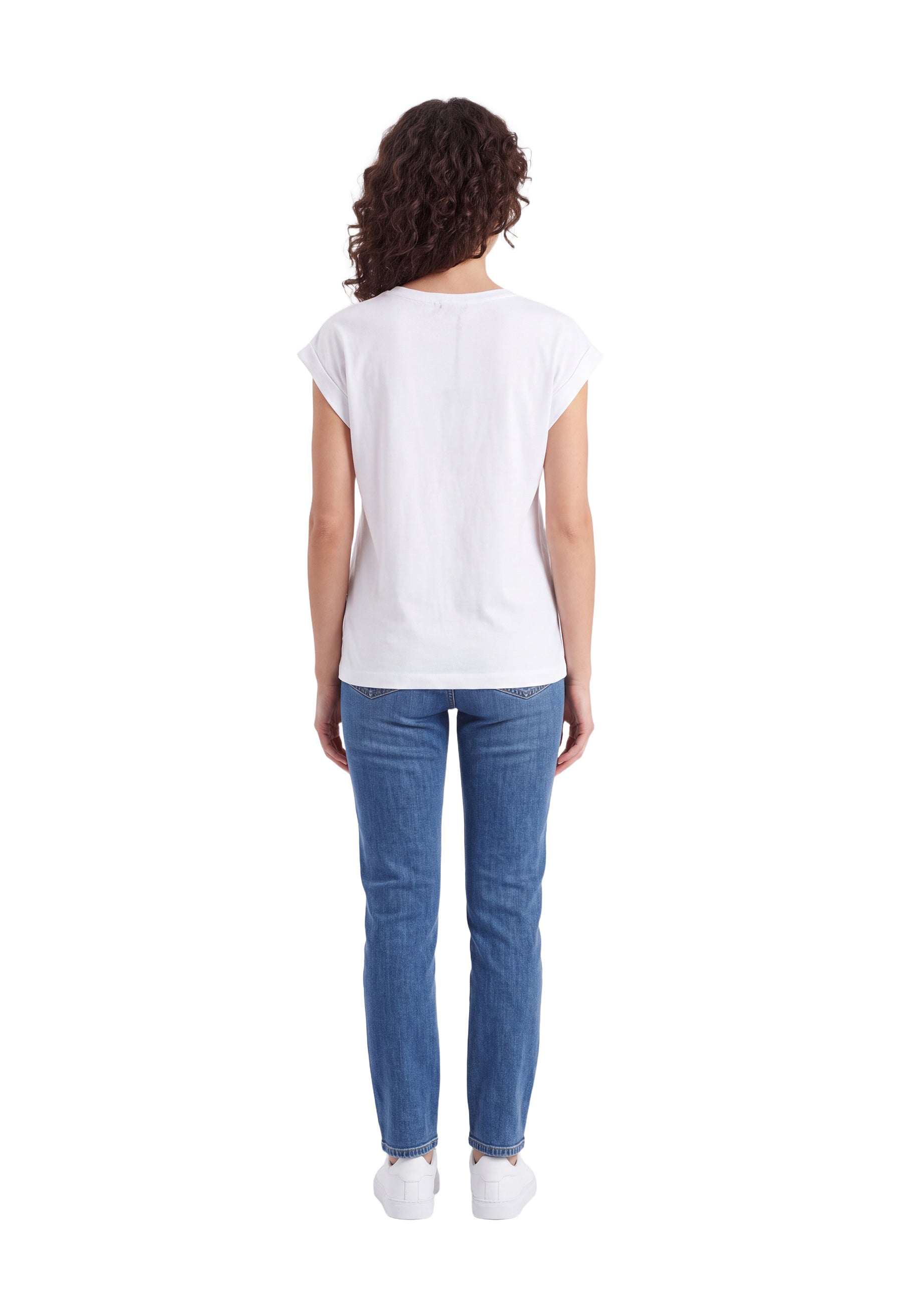 T-shirt Bianco Yes-zee