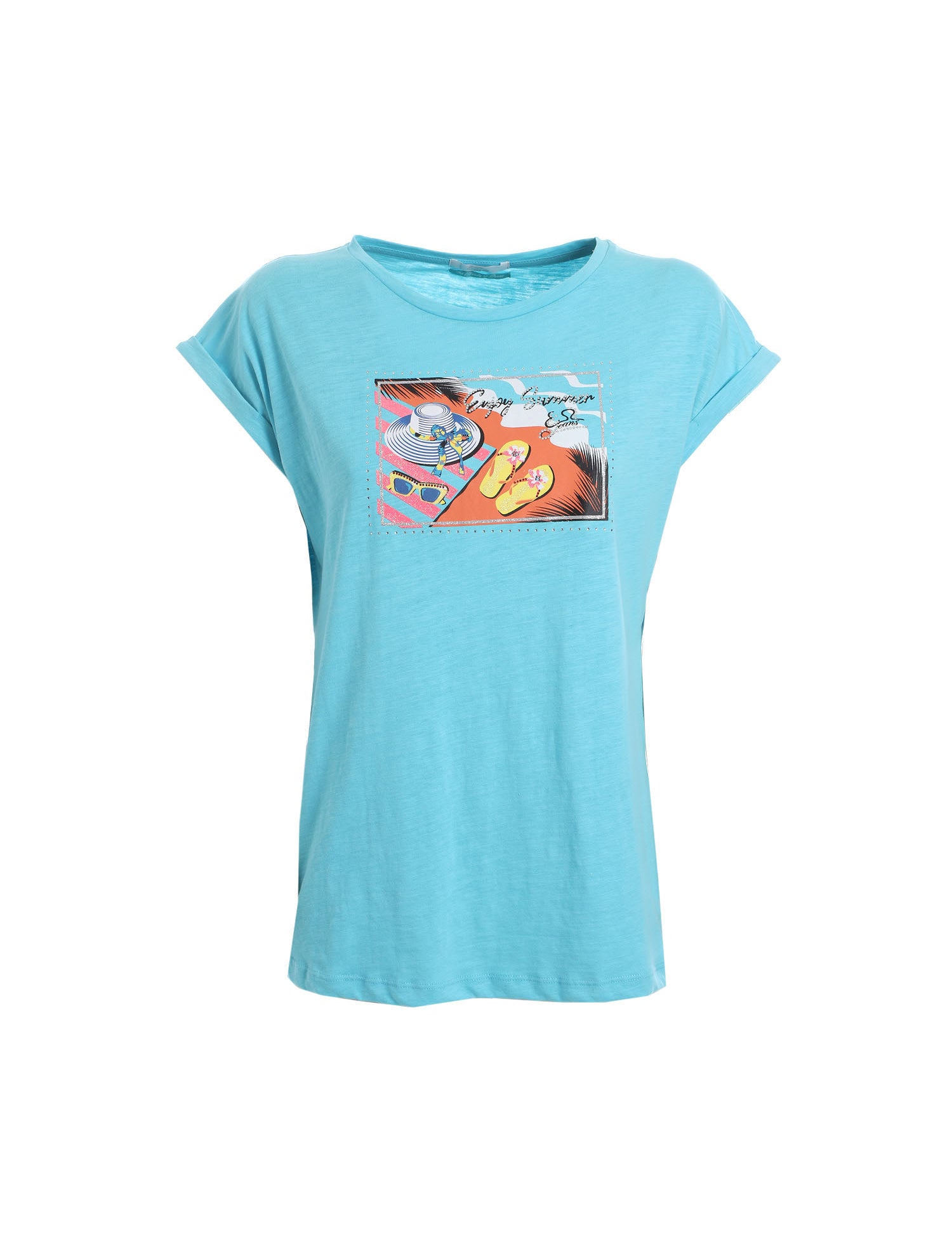 T-shirt Celeste Yes-zee