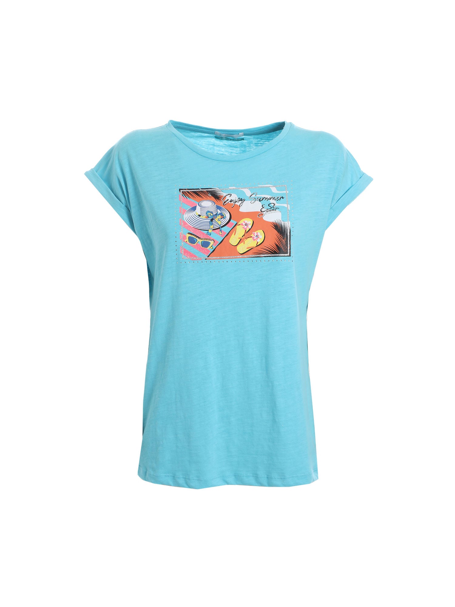 T-shirt Celeste Yes-zee