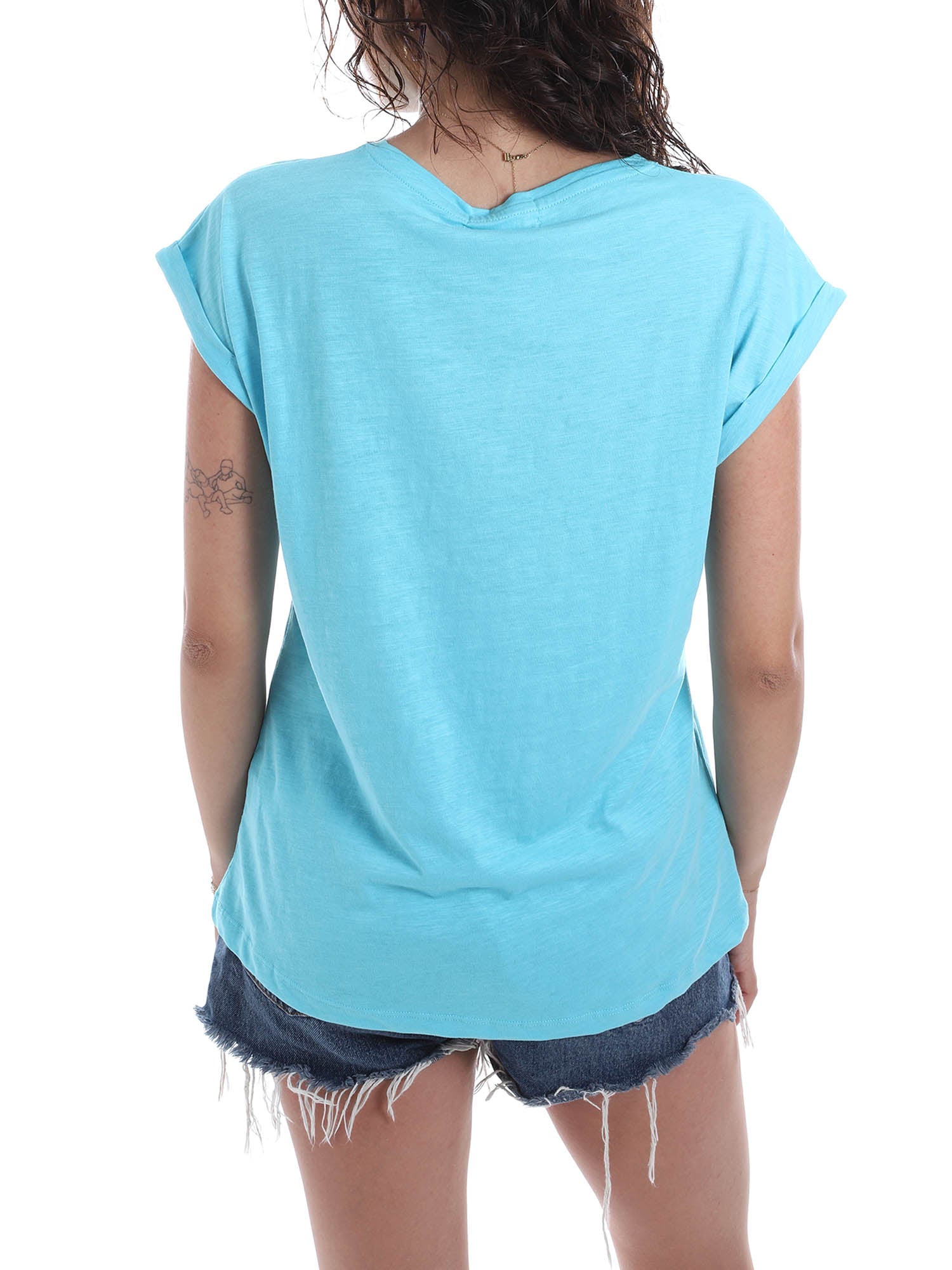 T-shirt Celeste Yes-zee