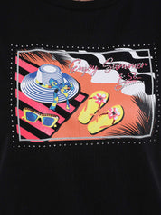 T-shirt Nero Yes-zee