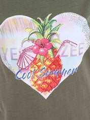 T-shirt Verde Yes-zee