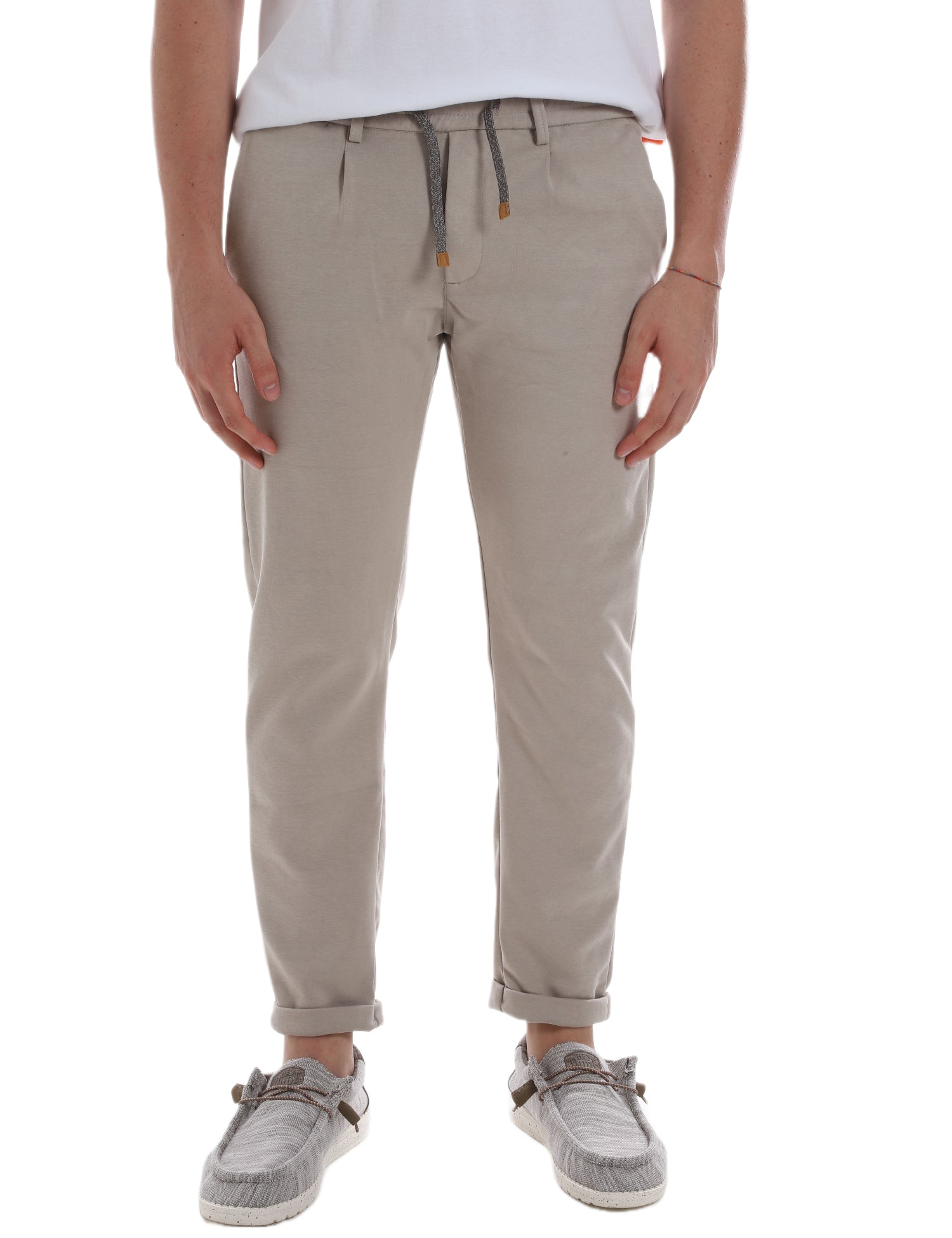 Pantaloni sportivi Beige Borgoni Milano
