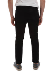 Pantaloni Nero Borgoni Milano