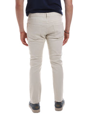 Pantaloni Beige Borgoni Milano
