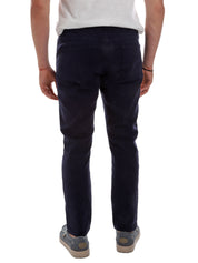 Pantaloni Blu Borgoni Milano