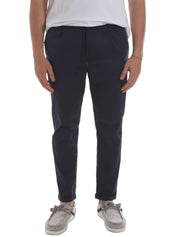 Pantaloni Blu Borgoni Milano