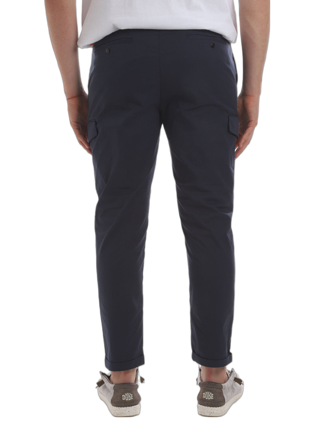 Pantaloni Blu Borgoni Milano