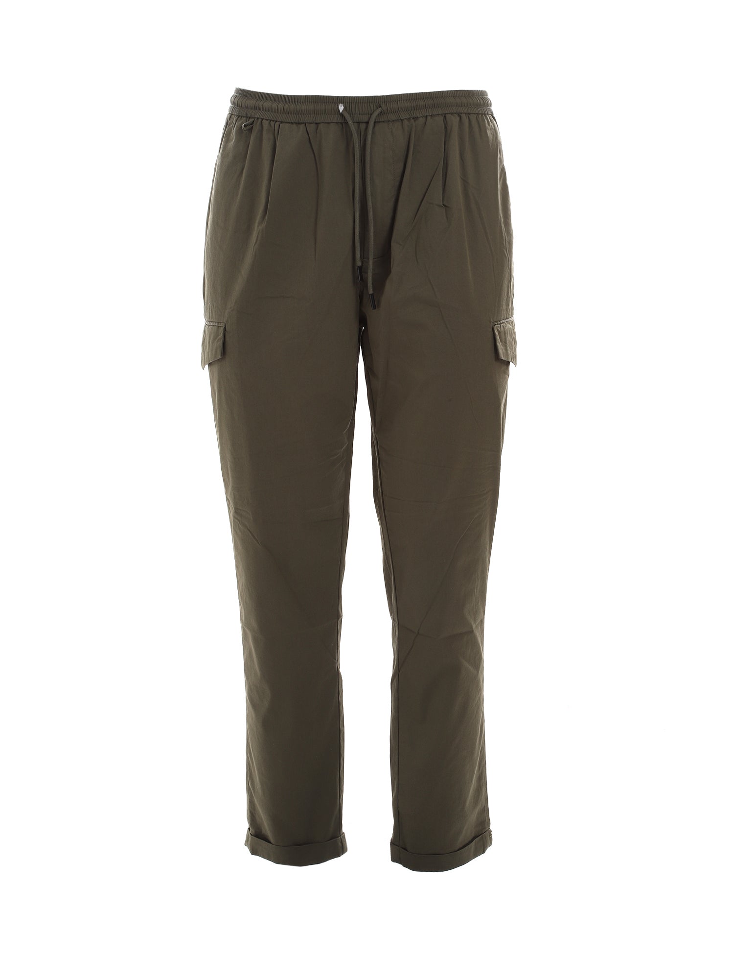 Pantaloni Verde Borgoni Milano