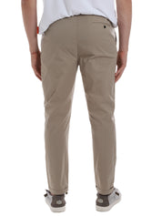 Pantaloni Beige Borgoni Milano