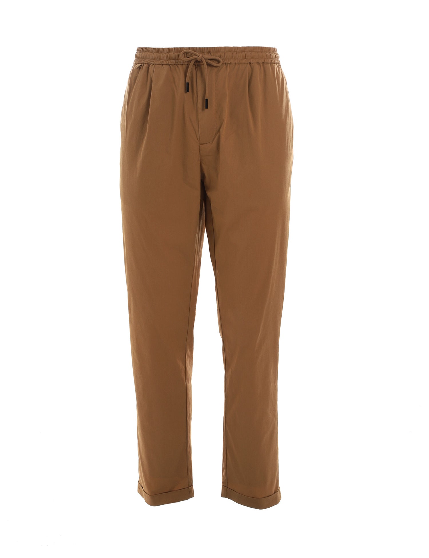 Pantaloni Marrone Borgoni Milano