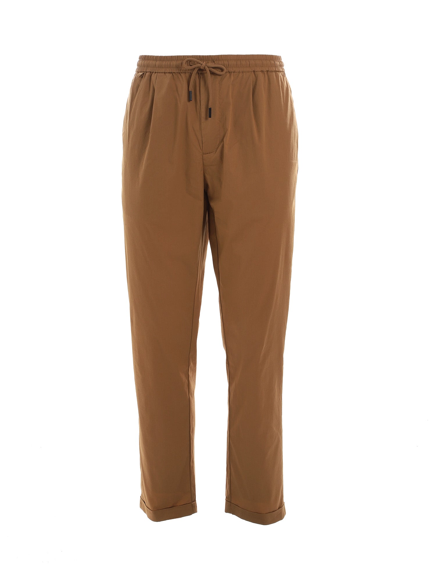 Pantaloni Marrone Borgoni Milano