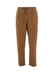 Pantaloni Marrone Borgoni Milano