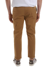 Pantaloni Marrone Borgoni Milano