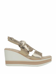 Sandali zeppa Bronzo Susimoda