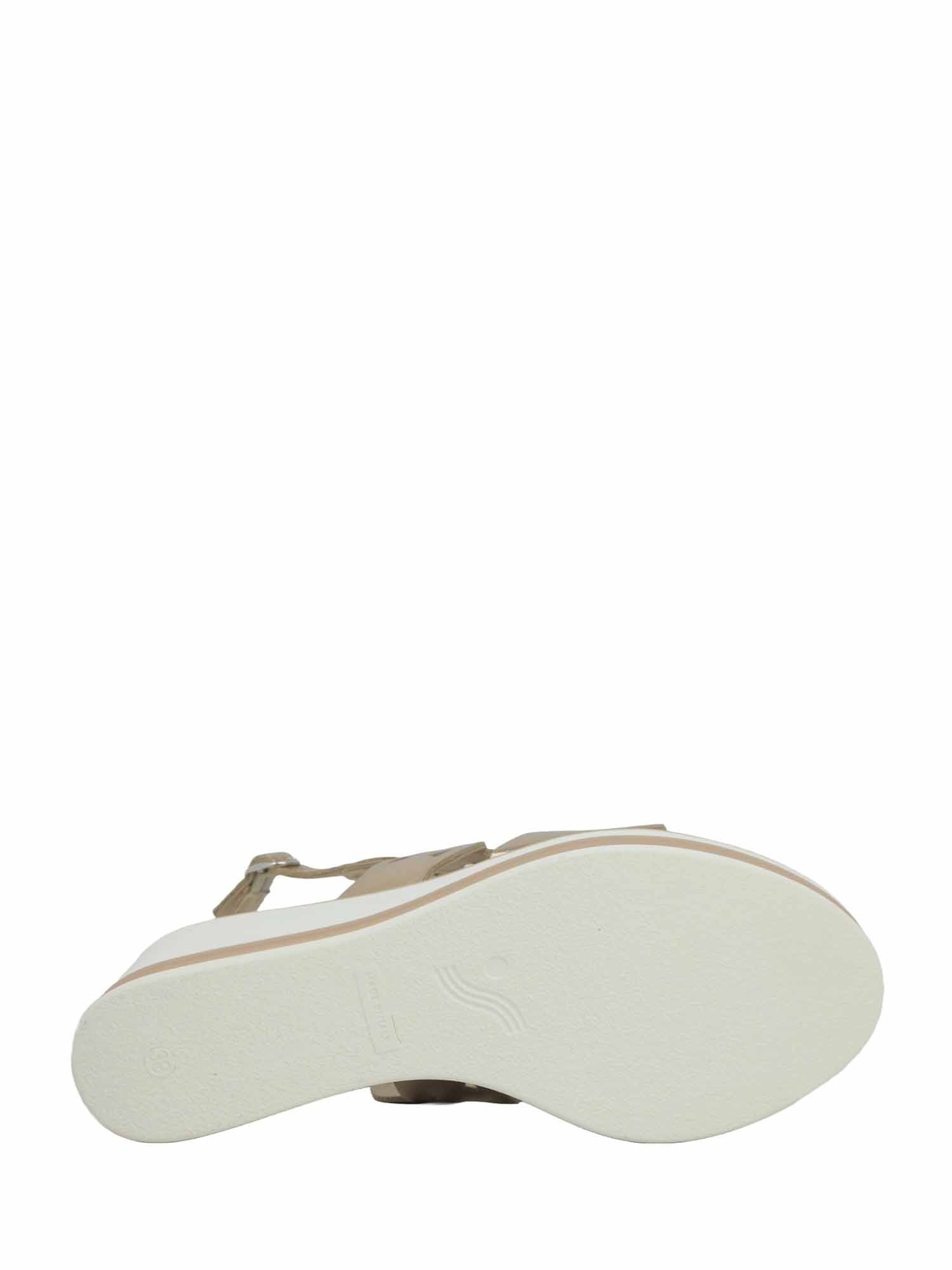 Sandali zeppa Bronzo Susimoda