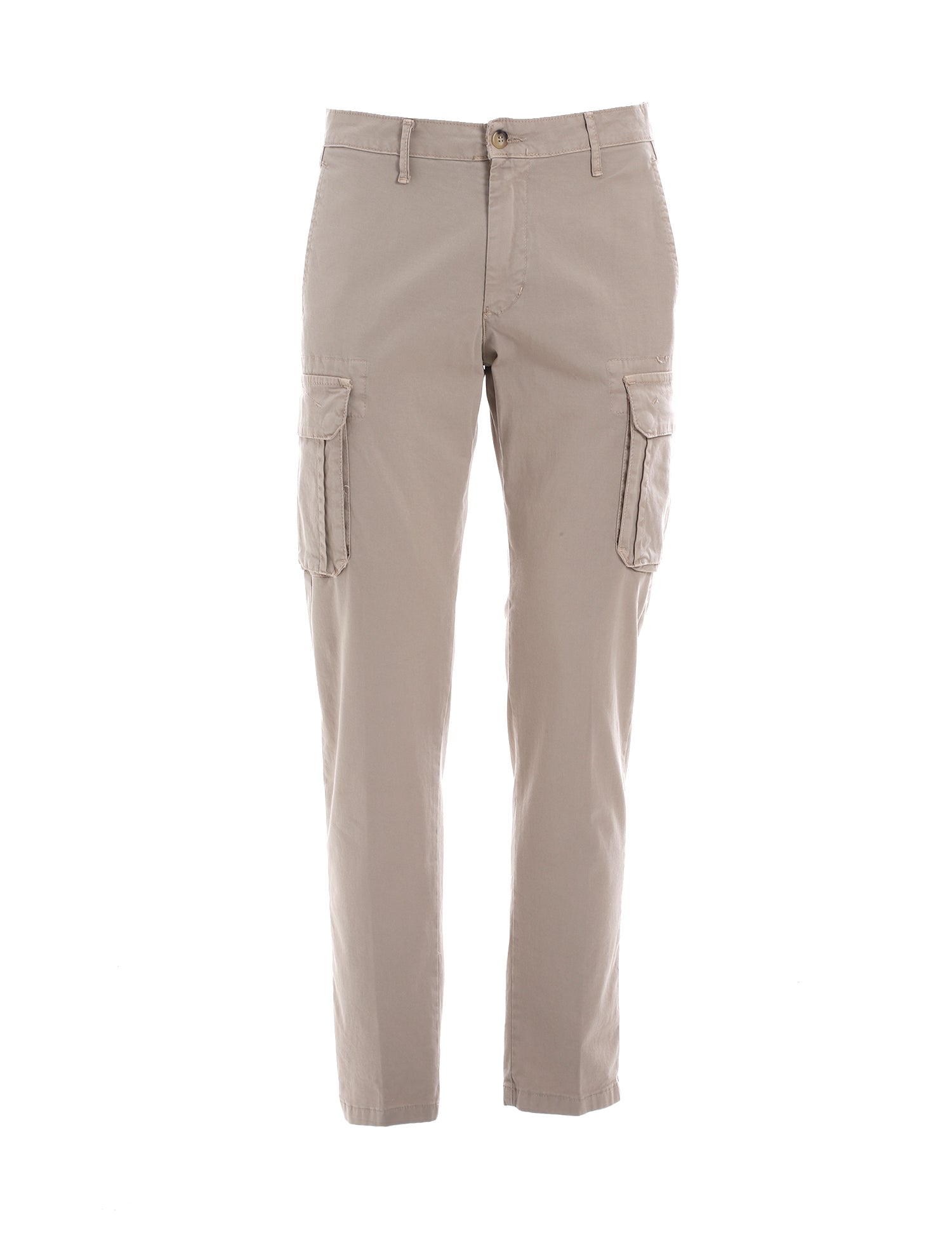 Pantaloni Beige Borgoni Milano