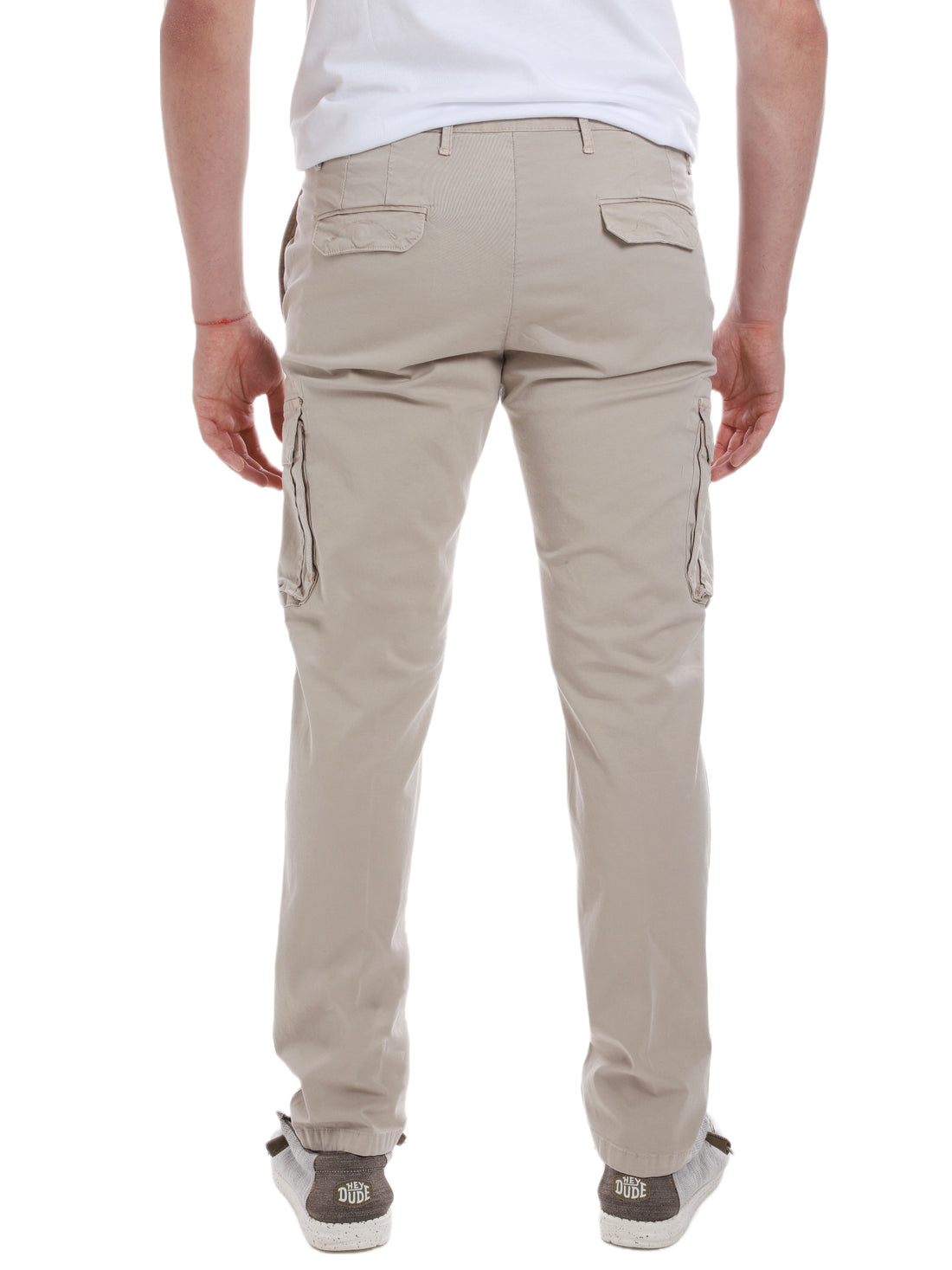 Pantaloni Beige Borgoni Milano